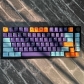 Purple Night 104+69 Cherry Profile ABS Doubleshot Keycaps Set for Cherry MX Mechanical Gaming Keyboard